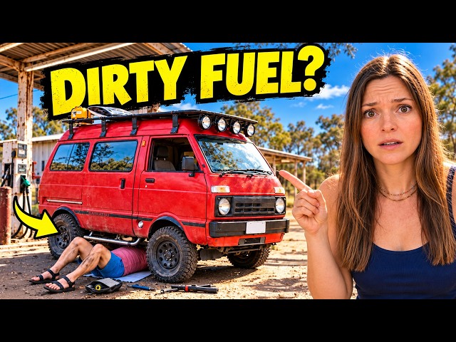 Our Micro Camper Gets Bad Fuel… Can We Keep Going?