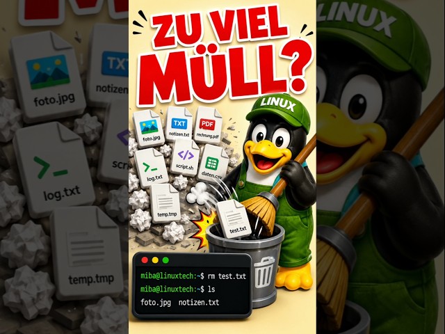 Dateien löschen in Sekunden 🗑️