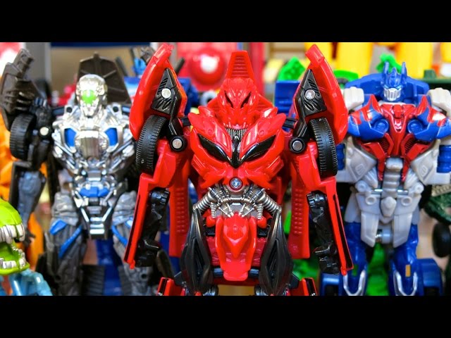 TRANSFORMERS One Step Stinger from Age of Extinction is so Fast!