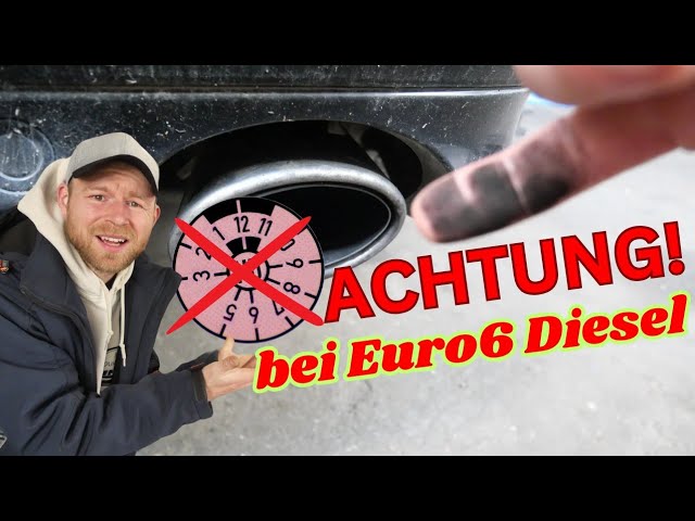 WARNING for EURO 6 diesel vehicles | No emission inspection - this can get expensive | MB Youngtimer