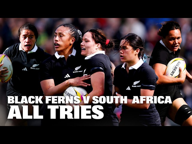Every Try the Black Ferns have EVER scored  vs South Africa | ALL TRIES COMPILATION