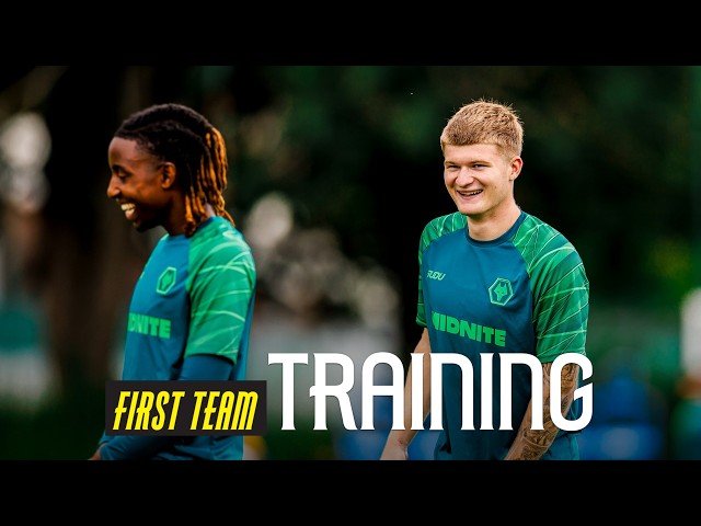 Jordan James in training | Wolves prepare for Birmingham