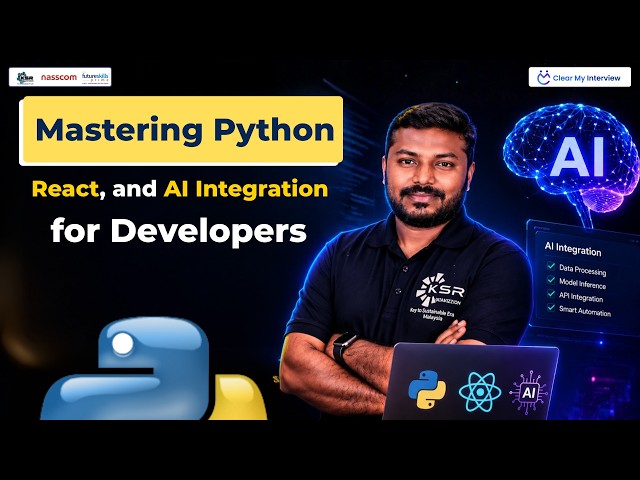Mastering Python, React, and AI Integration for Developers