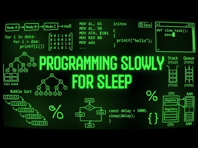 The Entire History of Programming Languages (For Sleep)