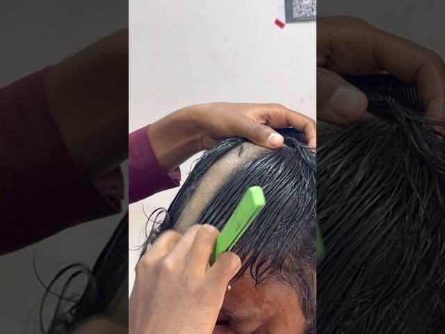 Head shave ASMR