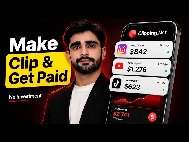 How to Make Money with Clipping in 2026 | Clipping.Net Account Setup & Earning Proof