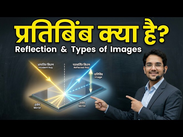 प्रतिबिंब किसे कहते हैं? | प्रतिबिंब के प्रकार: वास्तविक और आभासी प्रतिबिंब | What is image #class10