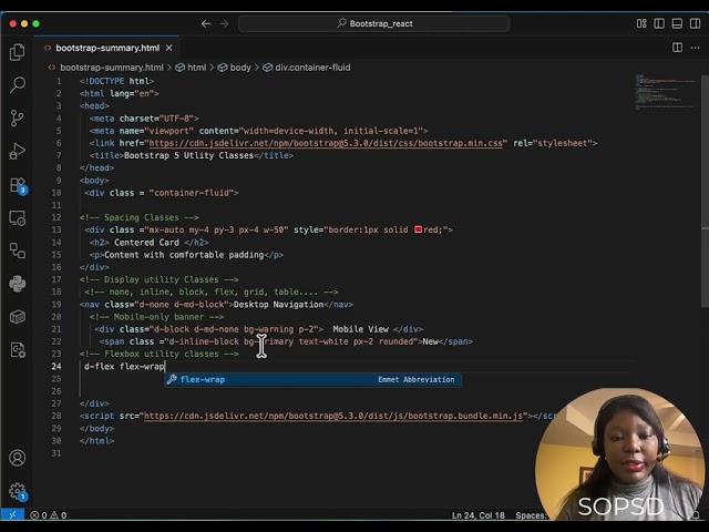 Stop Writing CSS! Master Bootstrap 5 Utility Classes – Part 1