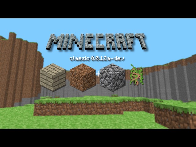 Minecraft Classic 0.0.12a-dev Gameplay (0.0.11a-launcher)