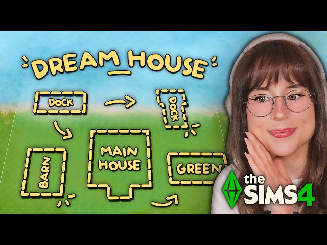 I tried to build my DREAM HOUSE in the sims 4