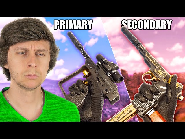I won in Warzone using ONLY PISTOLS