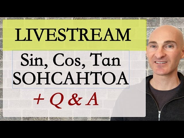 Trig Ratios Sin Cos Tan (SOHCAHTOA)
