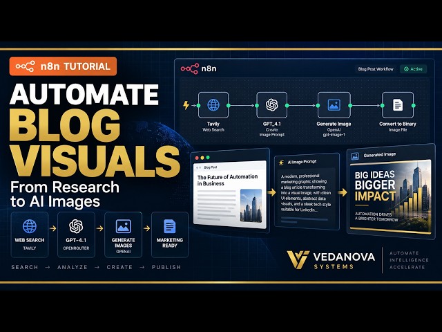 n8n AI Content Automation: Create Blogs & Images Automatically