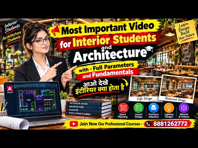 ☕ Cafe Design in AutoCAD | +Restaurant Design in AutoCAD-Seating,Counter, Kitchen & Washroom sizes