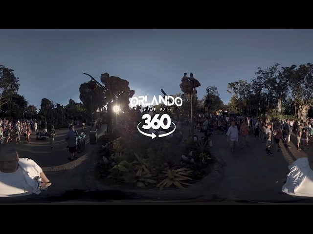Pandora The World Of Avatar Drum Circle Opening Day in 4K / 360 / VR #visitpandora