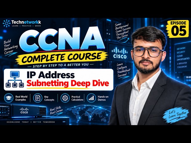FREE CCNA DAY 5 | Subnetting Part 1 | Subnetting Made Easy