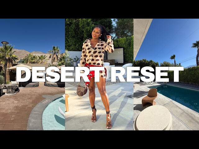 The Palm Springs Escape I Didn't Know I Needed 🌴 Outlet Shopping, Home Design & Total Relaxation