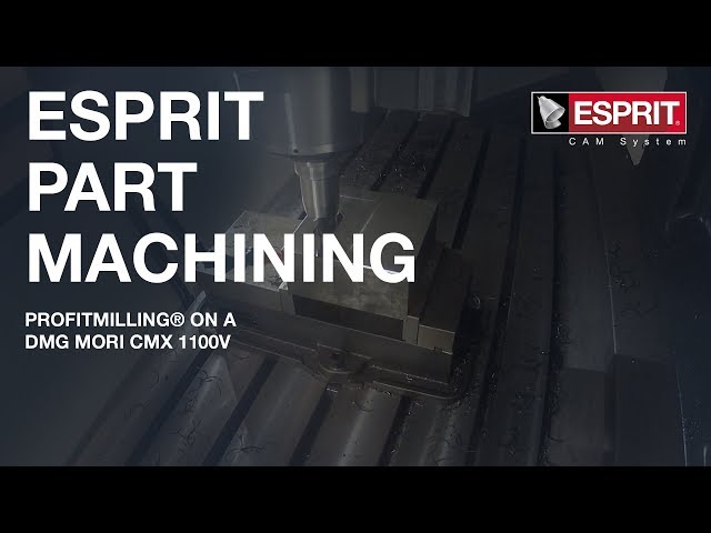 ESPRIT ProfitMilling® on a  DMG Mori CMX 1100V
