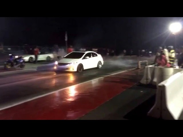 SUPERCHARGED 2013 9thgen CIVIC SI 1/4 mile