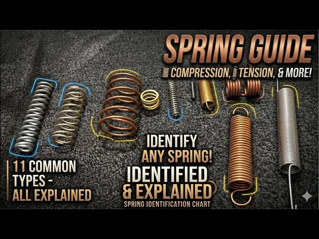 Different Types of Springs Explained! (The Spring Type is 11