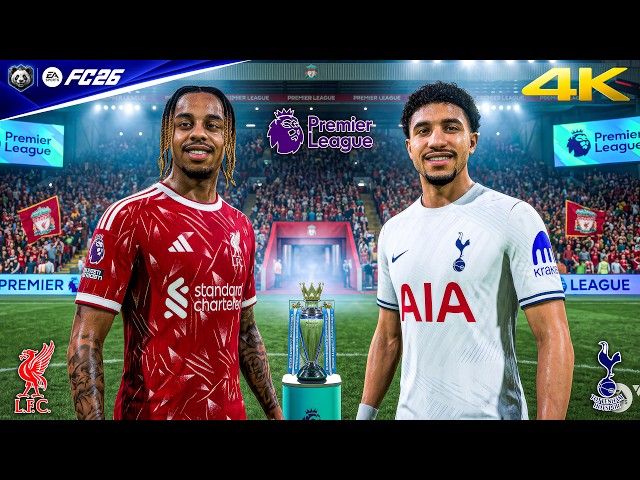 FC 26 - Liverpool vs. Spurs - Premier League 26/27 Full Match | PC™ [4K60]
