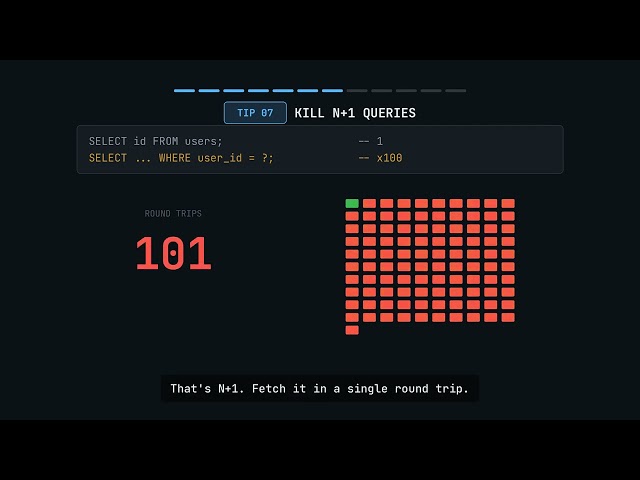12 Tips to Make Your Database Queries Faster #database #sql #performance