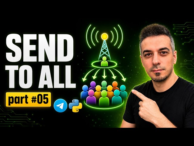 Broadcast Messages to All Users | Python Telegram Bot