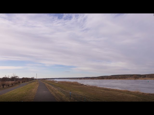 Timelapse zur Oder an der Zollbrücke