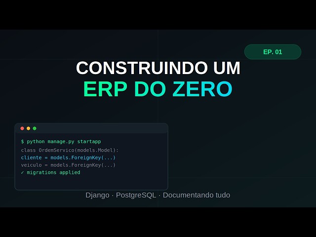 Building an ERP from scratch for auto repair shops: the journey begins here - EP 01