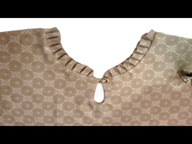 Women's Ruffle Collar Sewing Tutorial | Sewing Tips and Tricks