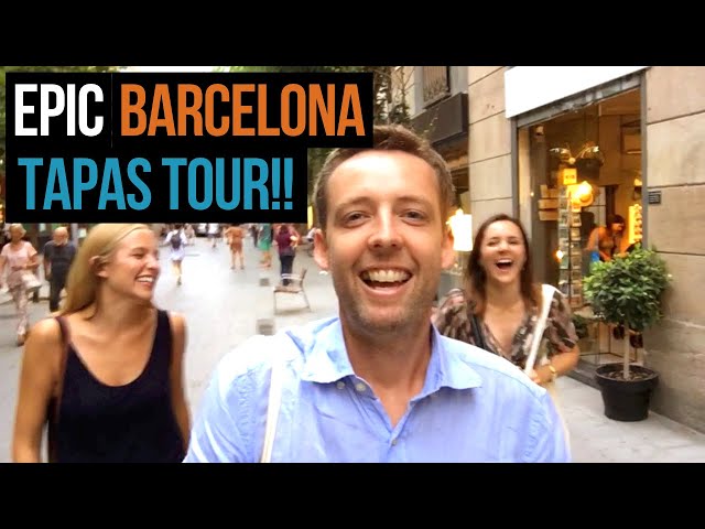 BEST Tapas in Barcelona! 🙌 We visit 8 AMAZING tapas bars!