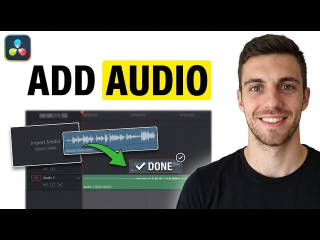 How to Add Audio in DaVinci Resolve (Quick Guide)