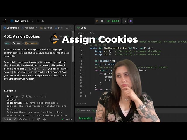 Assign Cookies LeetCode - Java