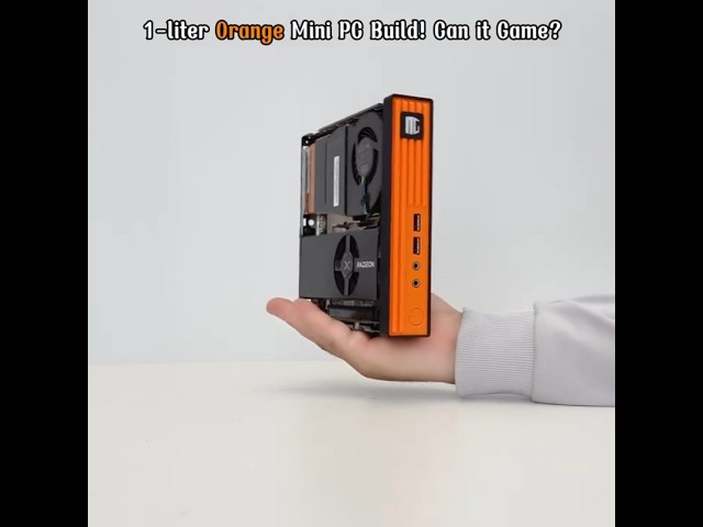 1L Steam Machine build!: Lenovo Tiny + RX6400 and 3D case!