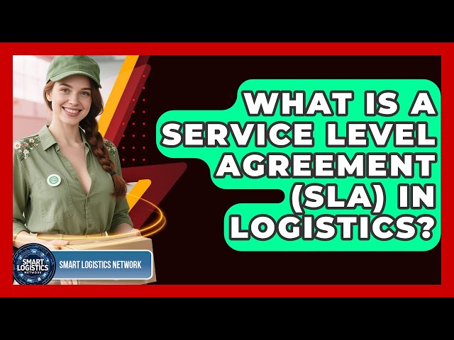 What Is A Service Level Agreement (SLA) In Logistics? - Smart Logistics Network