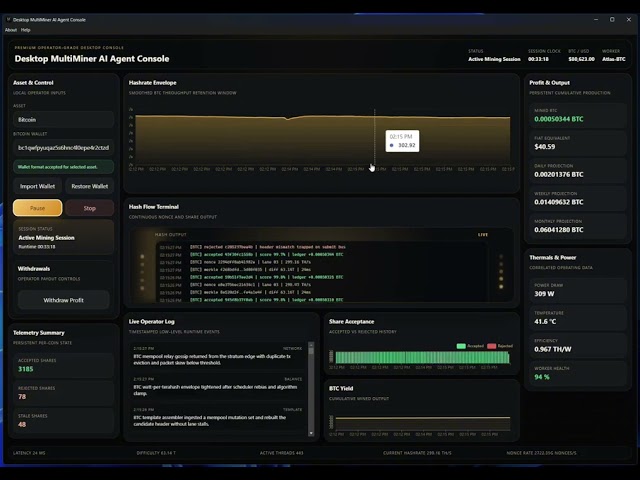 🖥️ FREE Desktop Crypto Mining 2026: AI Miner Setup for BTC, ETH, SOL & Zcash | FREE | WORKS 100%