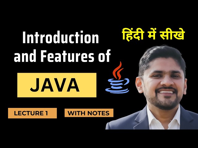 Java Introduction and Features in Hindi | Java Tutorial for Beginners | Amit Thinks
