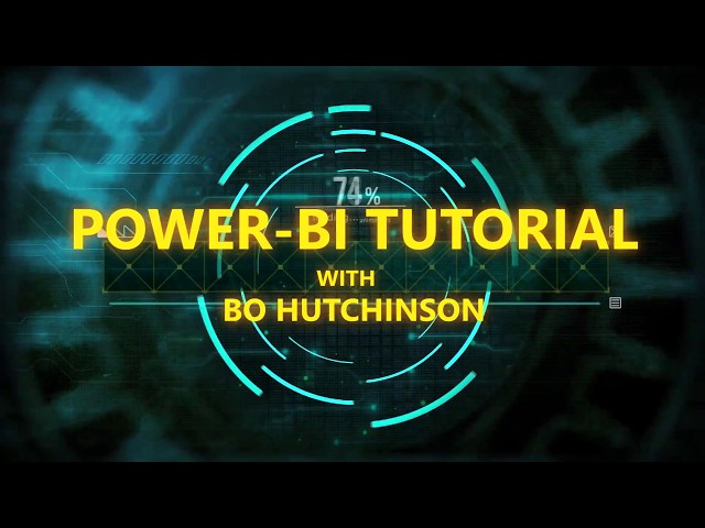 Power BI Tutorial - 1 (Overview)