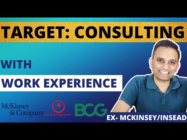 How to crack Management Consulting interviews as a working professional