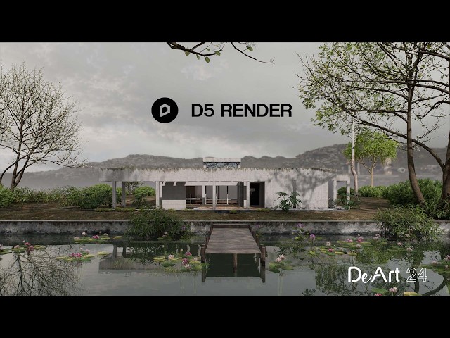 ow to Create a Moody Exterior Render in D5 Render | Full Tutorial