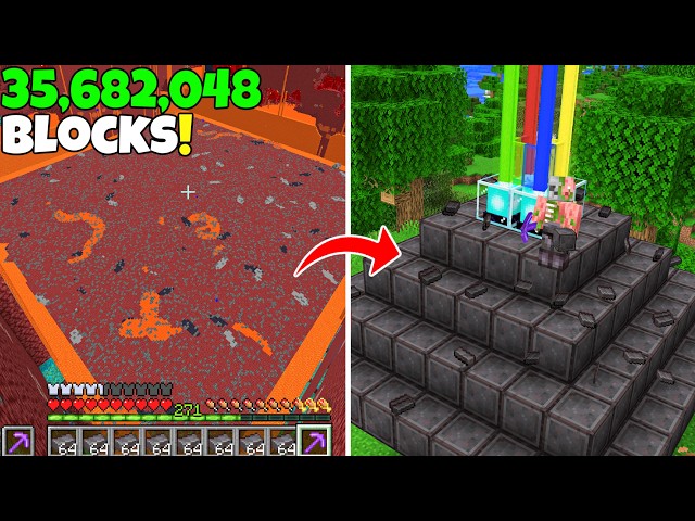 I Mined 35,682,048+ Blocks to Build THIS! Minecraft Create Mod! Just Create Ep12!