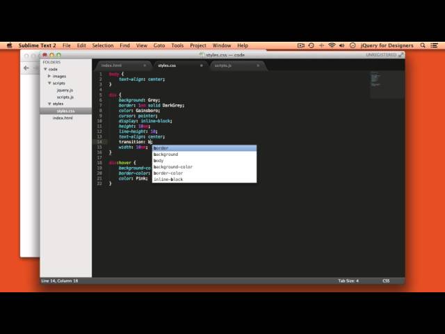 Designers Learning jQuery Episode 13: Animating Color