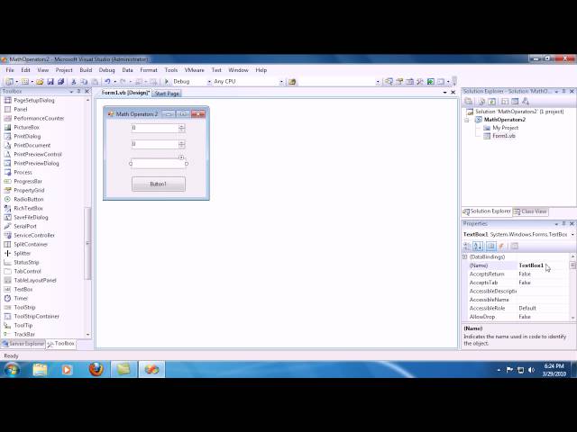 VB.NET Training - Order Of Operations - 5