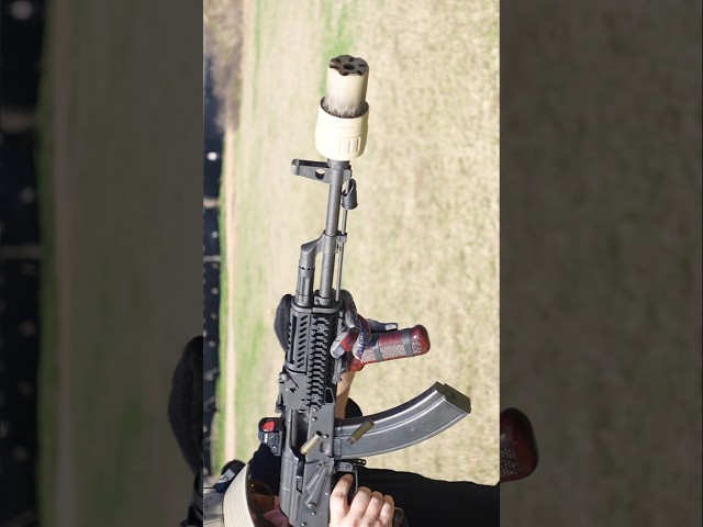 The Russian Deltatek muzzle device is crazy...Full video soon...