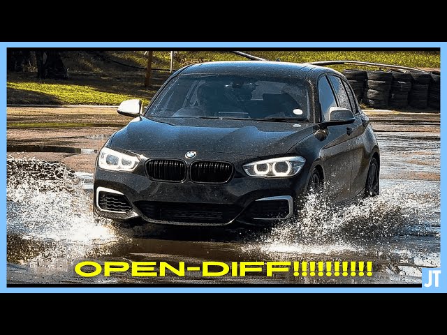 Drifting my BMW M135i at Zwartkops Skidpad | Open-diff 🤕🤕