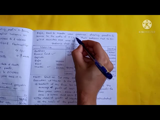 20📚 Solved 6 marks problems on death of partner as per AS -26 | Exam series #20 | 2ndp PU Accounts