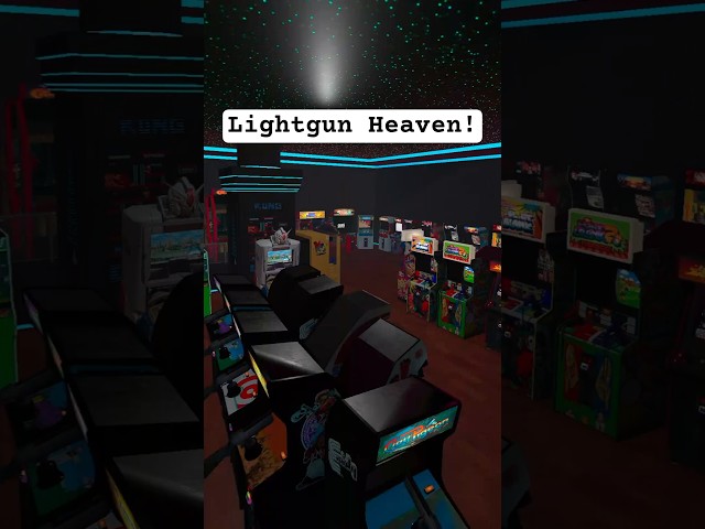 The ULTIMATE 80s & 90s Light Gun Arcade! 🔫🕹️#arcade #lightgun #nostalgia