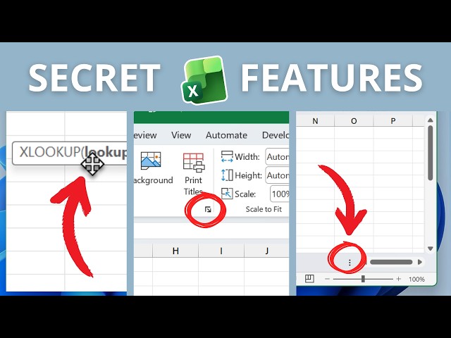 19 Things You Didn’t Know You Could Click in Excel