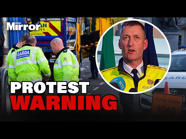 Shattered Lives: ‘WE CAN’T ALLOW THAT’ Garda chief vows to stop protest chaos