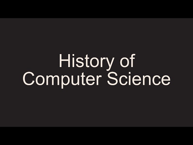 History of Computer Science — 100 English Sentences | Read Twice
